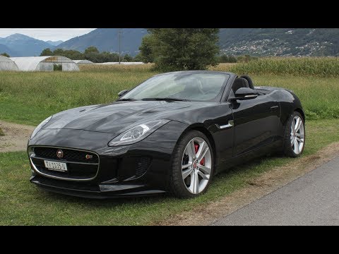 Jaguar F Type V6 S | Driving, Sound and Details - YouTube