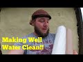 How to change a water filter on a Well! Big Blue water filter changing. how to get clean water!