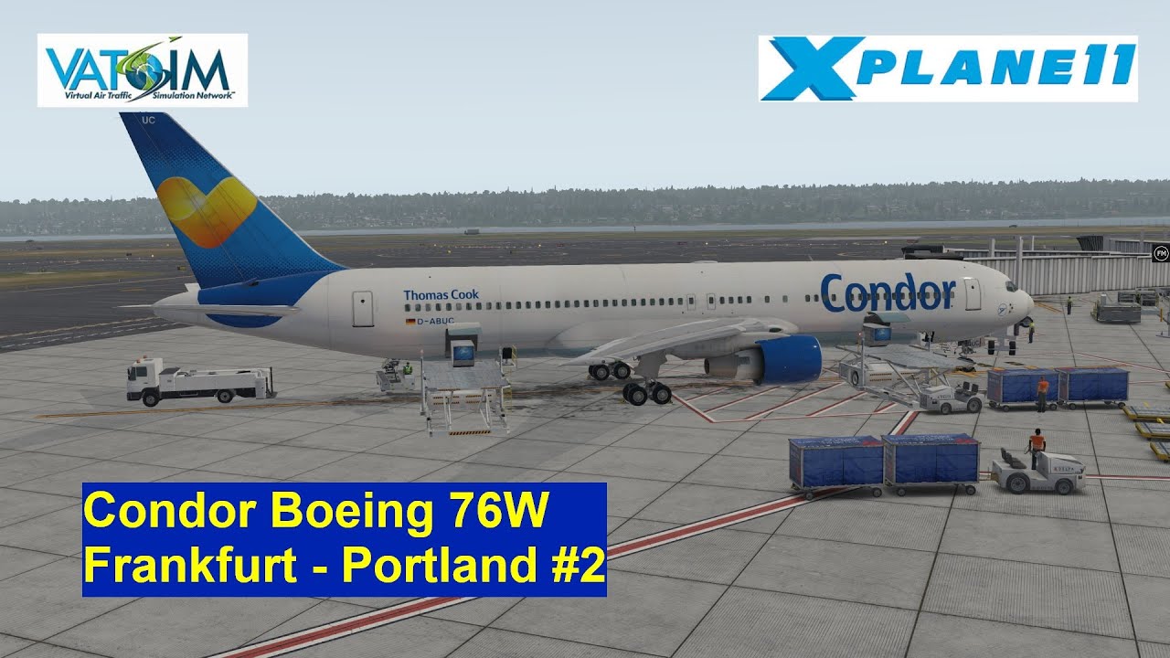 Frankfurt Portland Part 2 (Condor Boeing 767300ER) YouTube