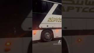 Saptco Kinglong Bus in Jeddah, Saudi Arabia