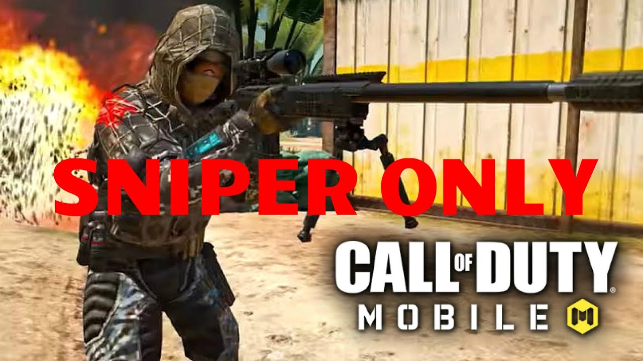 CALL OF DUTY MOBILE SNIPER ONLY WIN GAMEPLAY dudululu - 