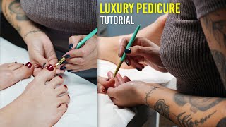 Satisfying Luxury Pedicure Transformation Tutorial