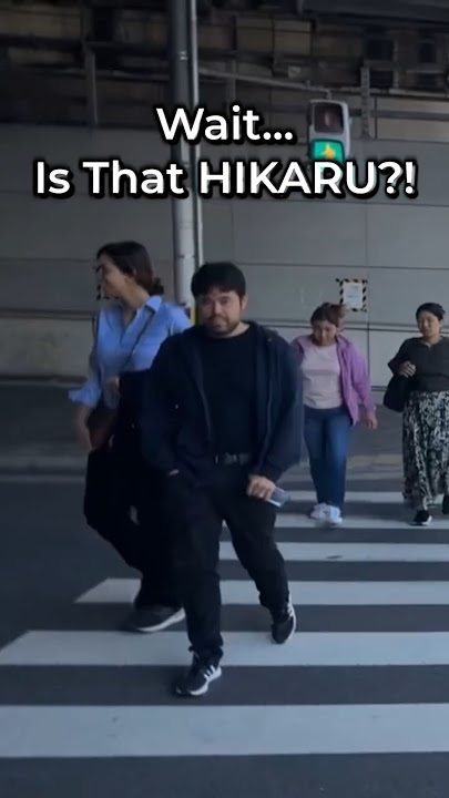 The Moment Streamers Randomly Met Hikaru #hikaru #hikarunakamura #chess