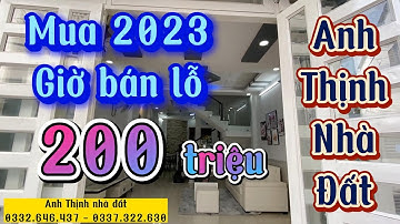 Nhà Ngộp Hóc Môn 2024 | Mới mua bán lỗ lại 200 triệu 4x15 tặng toàn bộ nội thất KDC đông đúc gần chợ