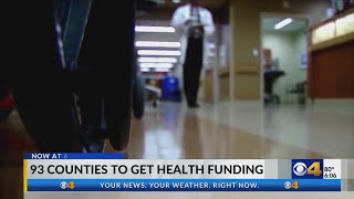 Over 90 Indiana counties to receive health funding