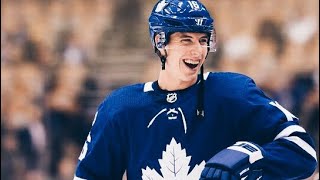 Mitch Marner being cute for 5 minutes straight