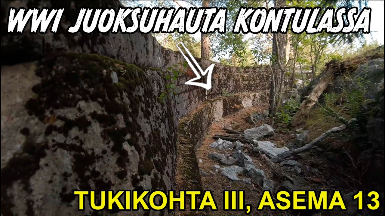 WWI Tukikohta 3, asema 13 Kontulan pihoilla