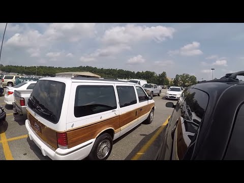 1993 Plymouth Grand Voyager! $375 auction buy! 3.3 v6 test drive