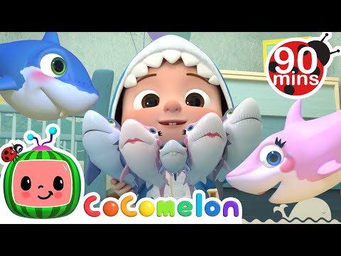 Baby Shark Wheels On The Bus x More Popular Kids Songs | Animals Cartoons For Kids |Funny Cartoons