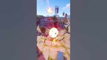 СКОЛЬКО МЛРС РАКЕТ ПОНАДОБИТСЯ НА УНИЧТОЖЕНИЕ ТАНКА В РАСТ/RUST #раст #shorts #rust