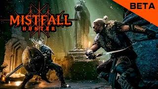 MISTFALL HUNTER - Beta Playtest Gameplay no PC (Steam) - PT-BR
