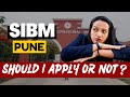 Sibm pune  admission  courses  fees 2220 lakh  placement 4550 lpa  ranking sibmpune