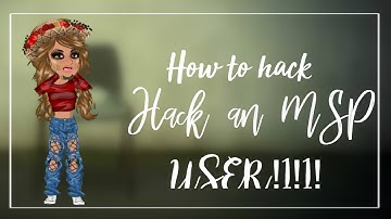 How to hack an MSP user!