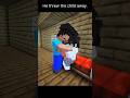 he threw the child away #minecraft