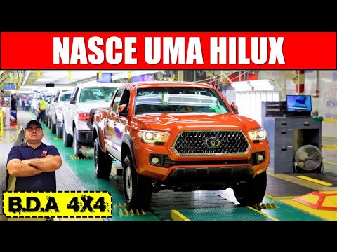 Vídeo: Onde a Toyota Hilux é construída?