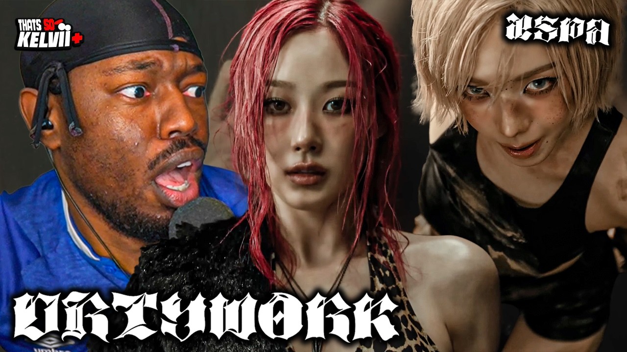 aespa 에스파 Dirty Work MV SMACKED TF OUTTA ME 😭