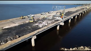 Drone Video: Clean up underway after fatal I-55 crash