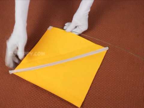 How To Make Kite With Chart Paper