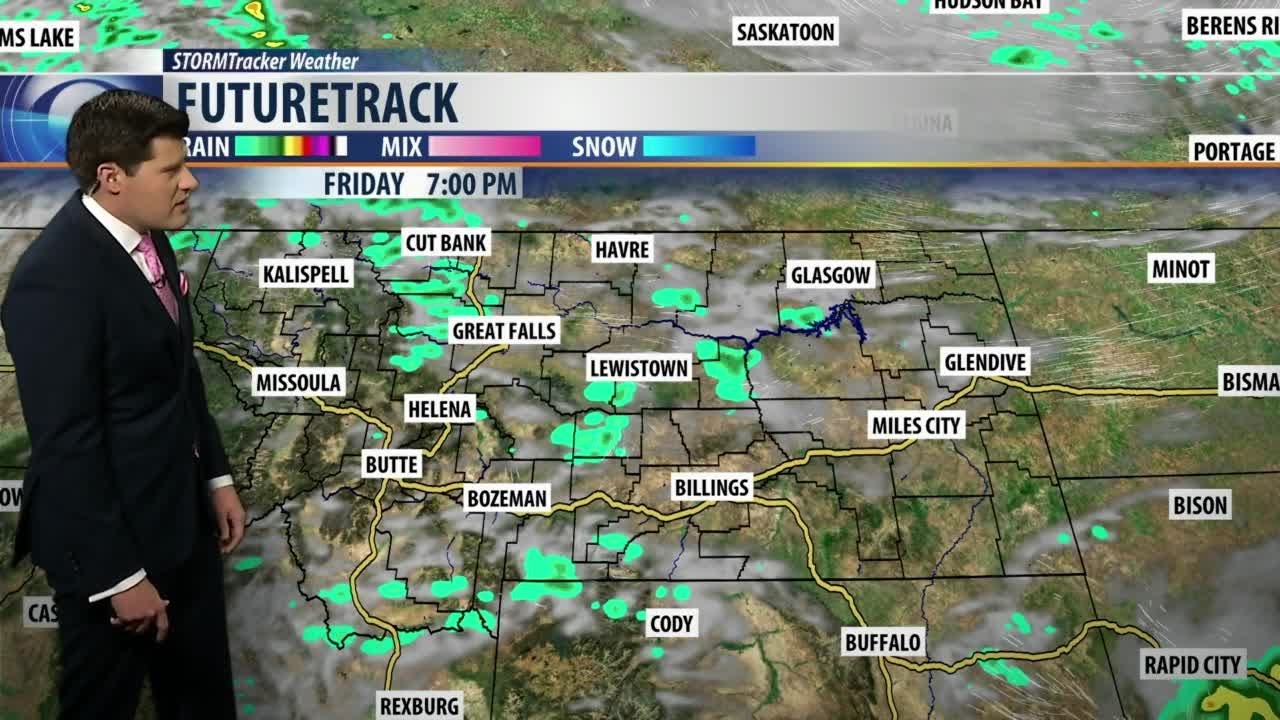 Showers begin to taper off as we near the weekend - YouTube