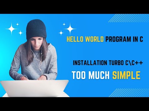 Installation of Turbo C++ and run first "HELLO WORLD" program in turbo |PART-1. #programming #coder