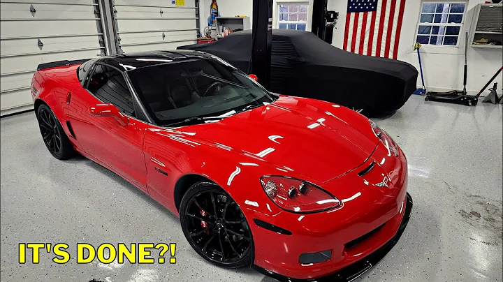 My Project C6 Z06 is FINALLY DONE! Insane Cosmetic Transformation!