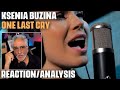 "One Last Cry" (Brian McKnight cover) by Ksenia Buzina, Reaction/Analysis by Musician/Producer