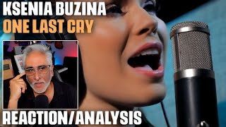 'One Last Cry' (Brian McKnight cover) by Ksenia Buzina, Reaction/Analysis by Musician/Producer