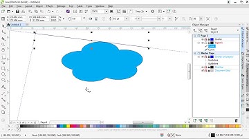 [CorelDRAW] Snap to rotated guidelines workaround / Прилепяне към наклонени водещи линии
