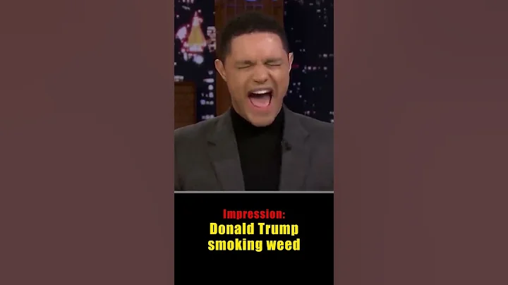 Impression Of Donald Trump Smoking Weed