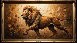 Majestic Lion Wall Art | Powerful Wildlife Portrait for TV Frame | Luxury Safari Animal Décor screenshot 2