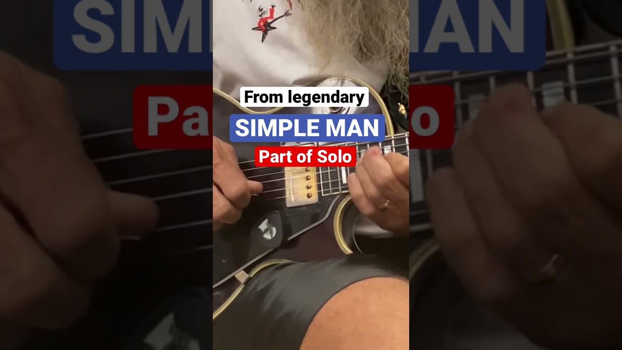 Watch Very Cool Lynyrd Skynyrd Riff from the epic solo form ”Simple Man” click link for full video lesson on YouTube Watch Very Cool Lynyrd Skynyrd Riff from the epic solo form ”Simple Man” click link for full video lesson on YouTube