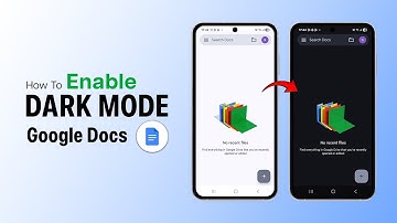Hoe maak je Google Docs donker op mobiele apparaten?