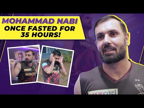 An athlete&#39;s life during Ramazan ft. Mohammad Nabi | Knights TV | KKR IPL 2022