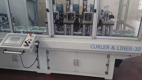 CURLER BEADER & LINER MACHINE WITH 4 STATION