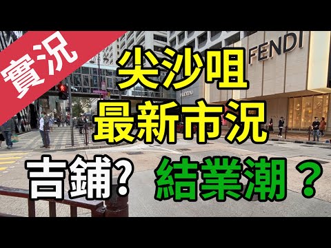 香港市面實況｜寧靜的尖沙咀 | 驚現一街吉舖🈳, 人流🏃🏼大減？可憐小鴿🦆都無野食!