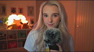 MY FIRST ASMR VIDEO |  Whispering  + Mouth sounds