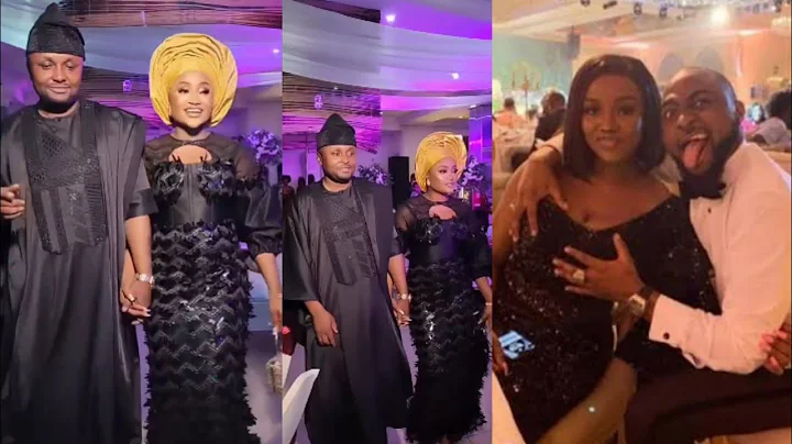 Davido and Chioma Turn Up For Isreal dmw Wedding in Benin