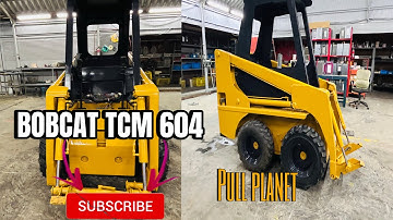 BOBCAT TCM 604 pull planet #plants #automobile #TCM #tranding #viralvideo #1million #1k#japan