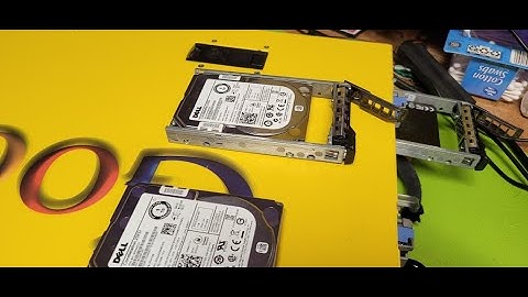 Trouble shooting my new Dell power edge DX-R720 server array rebuild and it is a no go for now...