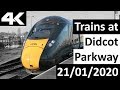 Trains at Didcot Parkway 21/01/2020