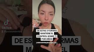 ASÍ LOGRA CONTROLARTE POR AÑOS⚠️psicópata narcisista