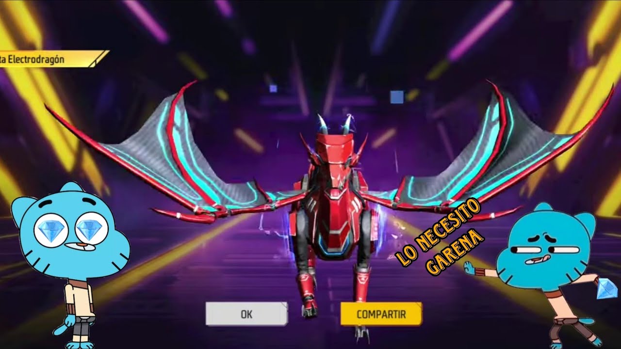 ¡COMO CONSEGUIR ALA DELTA ELECTRO DRAGÓN Y EMOTE DE ENTRADA💎😱! EN LA ...