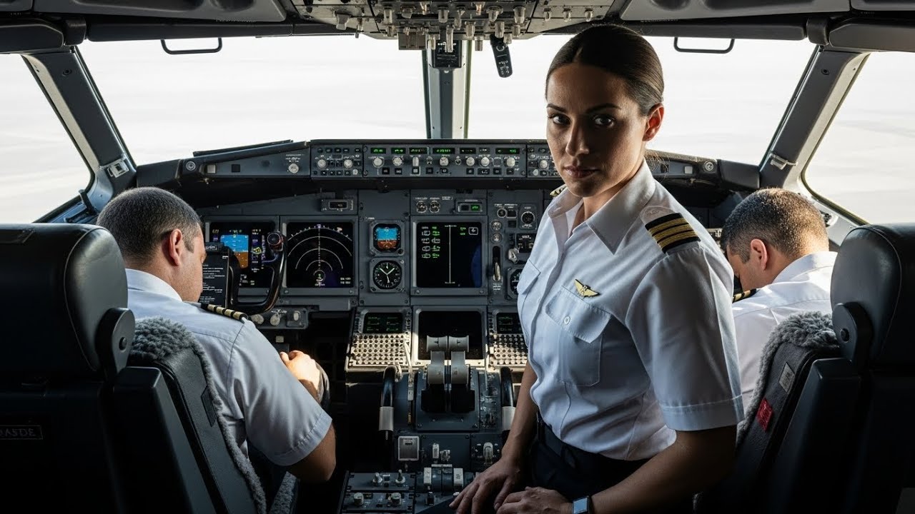 Both Pilots Down — The Captain Shouted “Who Can Fly?” She Stood Up: “Call Sign Nighthawk”