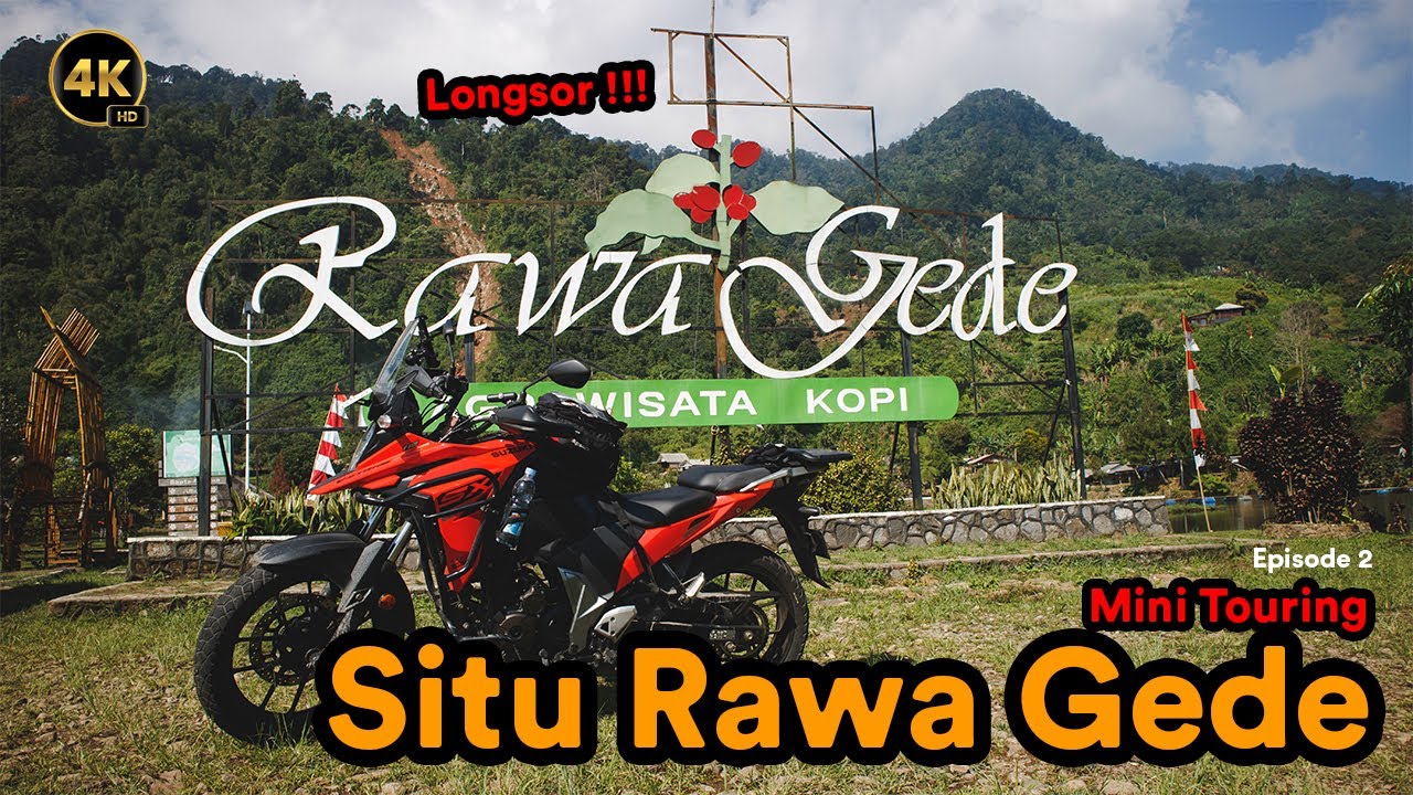 EPS 2 Mini Touring V-Strom 250 SX | Bekasi ke Situ Rawa Gede Jonggol | Adem dan indah