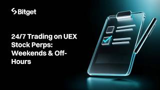 Don't Wait for Monday! Trade US Stocks 24/7 with USDT (Bitget UEX Stock Perps Tutorial)