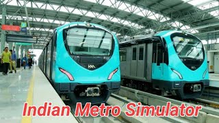 Indian Metro Train Simulator | full game | Train Game screenshot 2