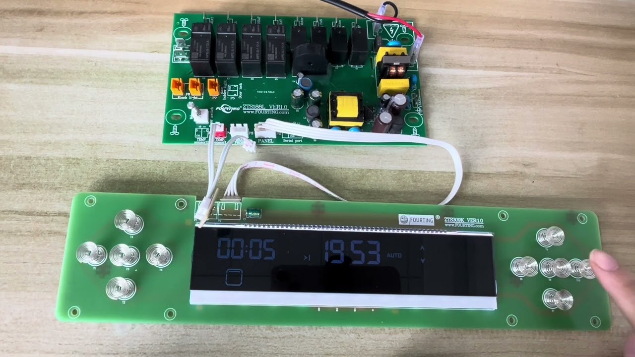 ZTS309 multicolor built-in oven controller supplier, control panel factory, control board FOURTING