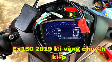 Ex150 2019 Lỗi Vàng(Báo Check)Xe Nào Cũng Bị_Những Lỗi Đó Do Đâu Và Xóa Lỗi Như Thế Nào_Lê Lĩnh vlog