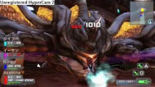 Phantasy Star Portable - Last SEED Boss Rank S In Guardian Colony: Dulk Fakis (Both Formes)(240p)