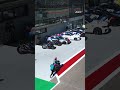 Not the usual way to arrive at parc ferme as the winner 🤪🏆
